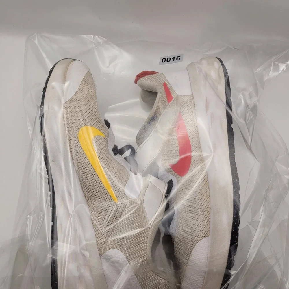 Nike Revolution 6 Next Nature Kids Running Shoes DD1095-101 Size 2Y White Pink